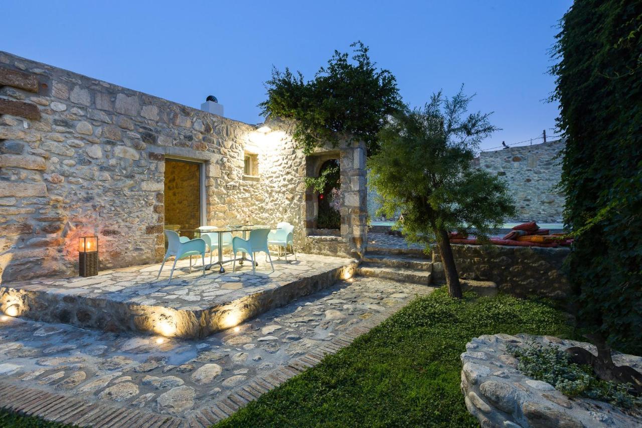 Muazzo Creta Stone House, a Fairytale Cottage, By ThinkVilla Pigí Esterno foto
