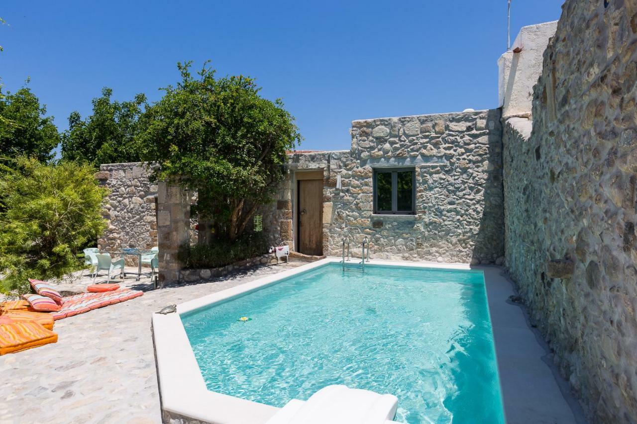 Muazzo Creta Stone House, a Fairytale Cottage, By ThinkVilla Pigí Esterno foto