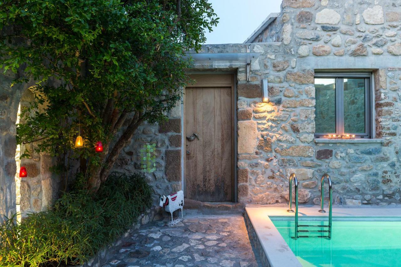 Muazzo Creta Stone House, a Fairytale Cottage, By ThinkVilla Pigí Esterno foto