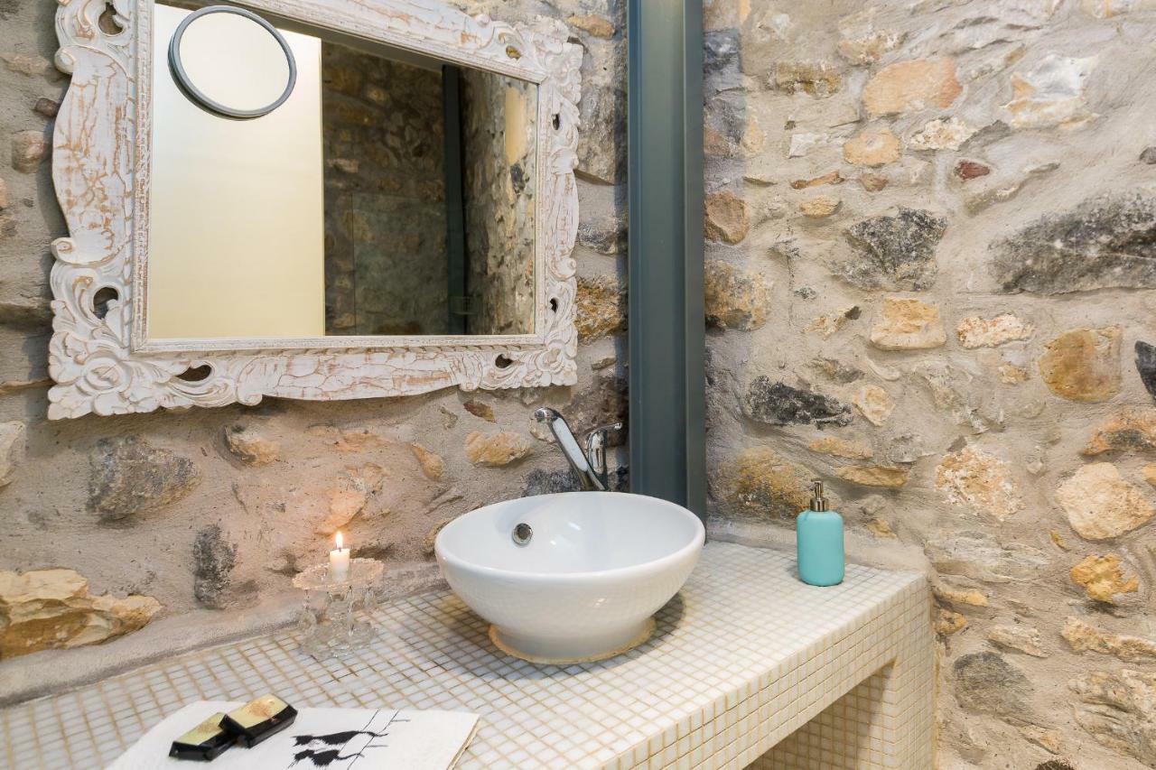 Muazzo Creta Stone House, a Fairytale Cottage, By ThinkVilla Pigí Esterno foto